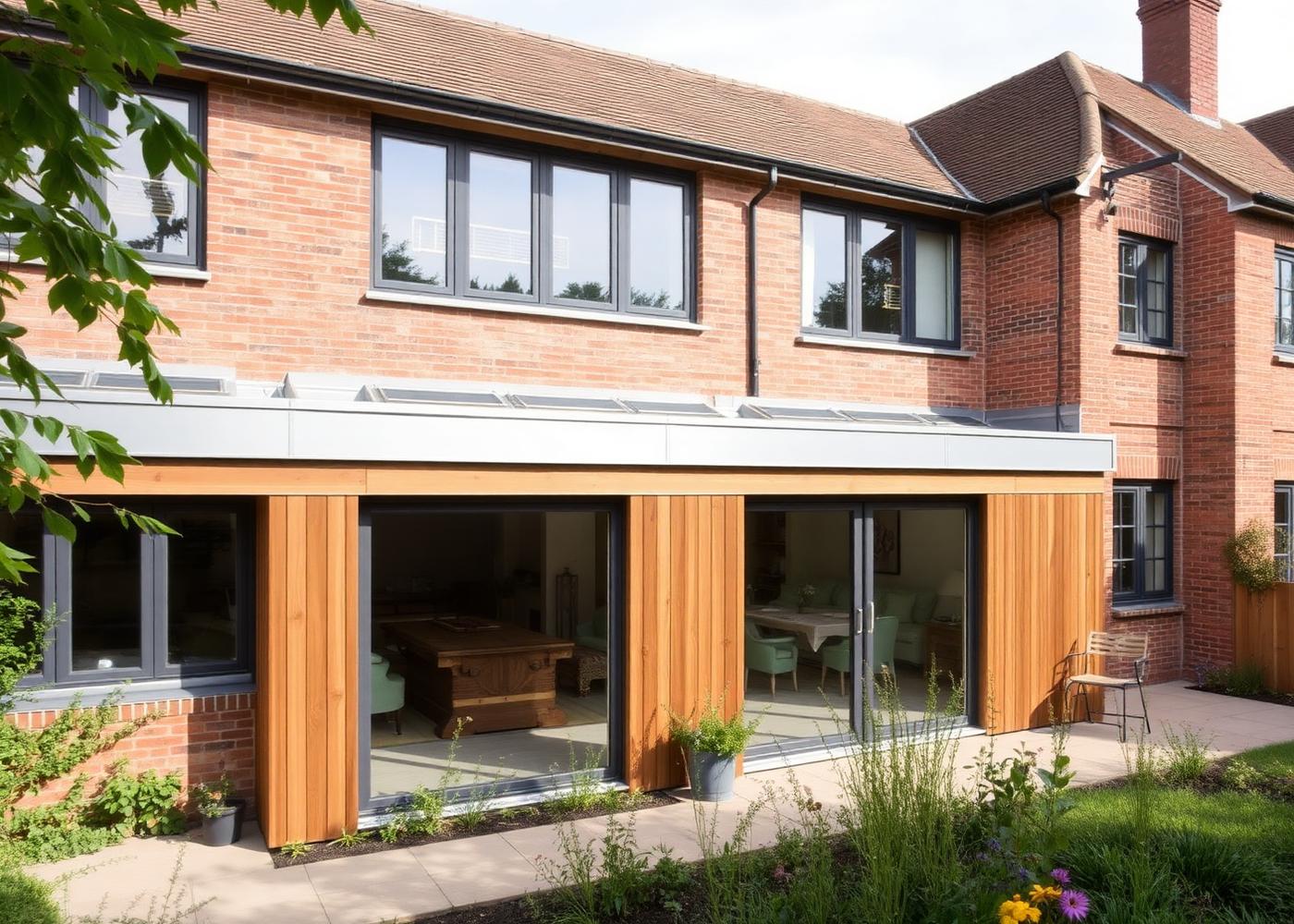 Extension bois & zinc