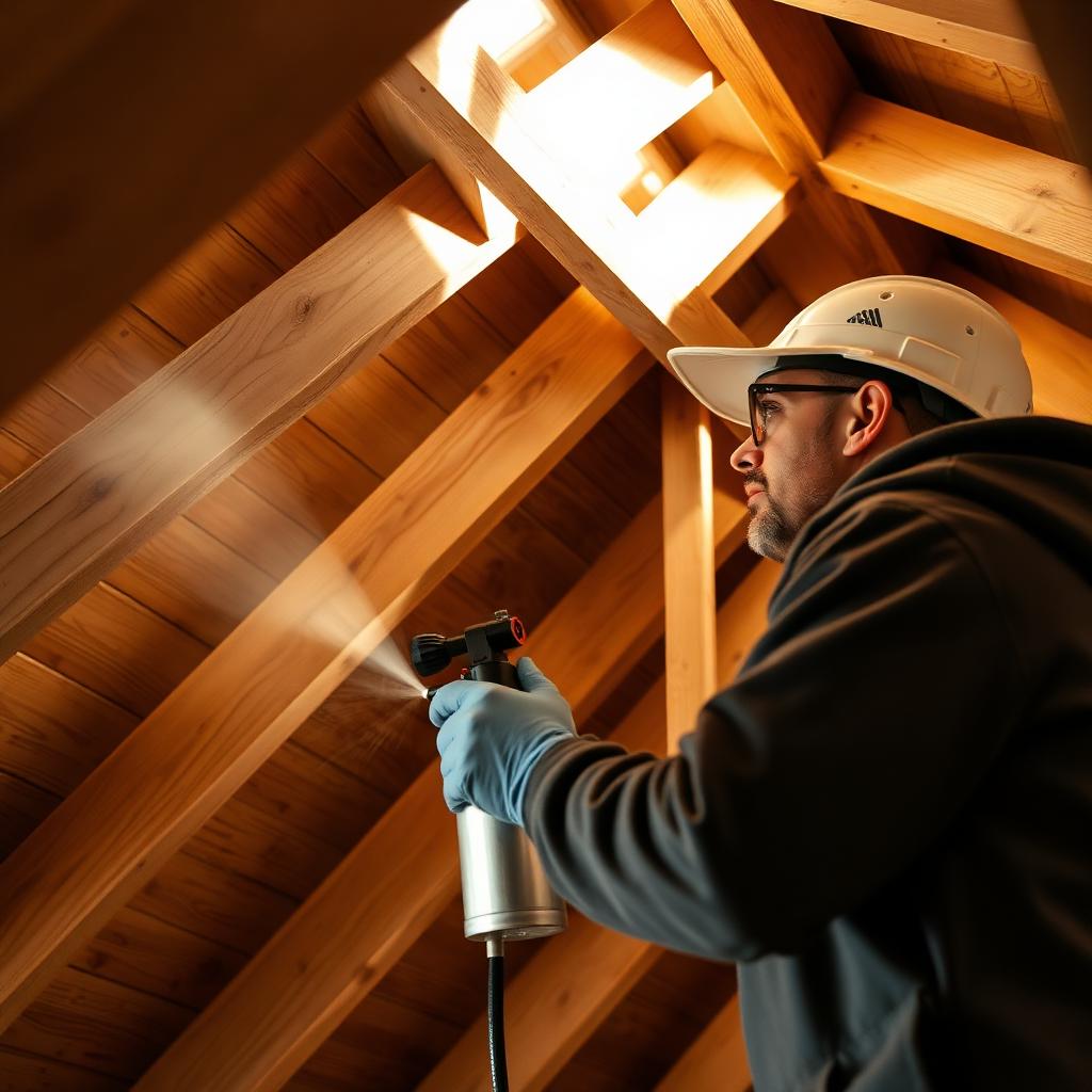Traitement et rénovation de charpente en bois